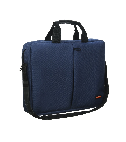 Сумка для ноутбука ExeGate EX264613RUS Office F1590 Dark-Blue, темно-синяя, полиэстер, для ноутбуков до 15.6'