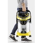 Строительный пылесос Karcher WD 6 P S V-30/6/22/T желтый, 1300 Вт, уборка сухая/сбор воды, пылесборник мешок/контейнер, 30 л, фото27