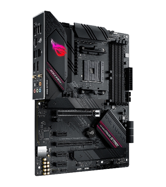 Материнская плата ASUS ROG STRIX B550-F GAMING WIFI II, AM4, AMD B550, 4xDDR4, 6xSATA, 2xM.2, 1xPCIe 3.0 x4, 1xPCIe 4.0 x16, 3xPCIe x1, 1xDP, 1xHDMI, 1x 2.5Gb LAN, 1xUSB-A 3.2 Gen 2, 2xUSB-A 3.2 Gen 1, 1xUSB-C 3.2 Gen 2, 5x3.5 мм, 7.1, ATX