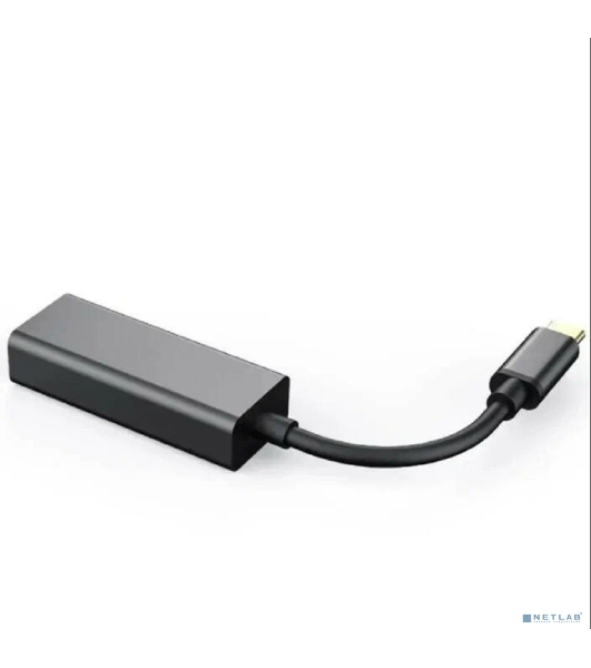 Кабель-переходник USB 3.1 Type-C -->RJ-45 1000Mbps Ethernet, Aluminum Shell, 0.15м Telecom TU320M