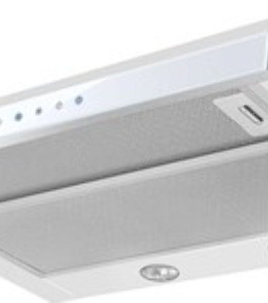 Вытяжка встраиваемая Maunfeld Ouse Touch Glass 60 белый, 60 см, 750 куб. м/ч, 48 дБ