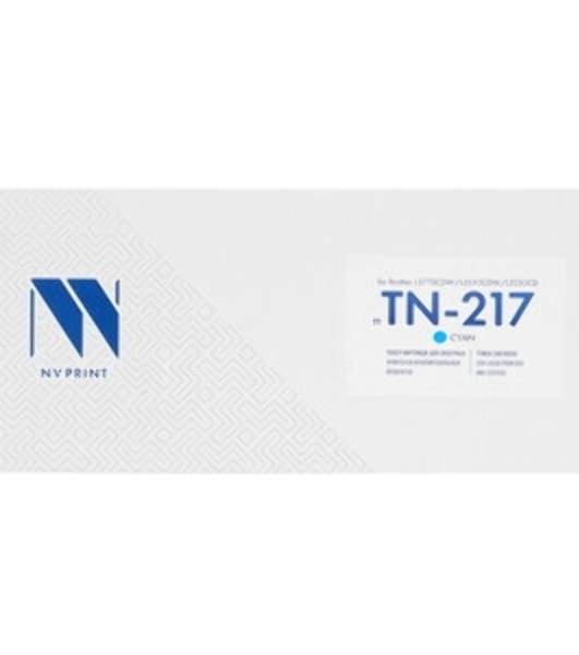 Картридж NVPrint совместимый NV-TN-217 Голубой для Brother L3770CDW/L3550CDW/L3230CDW (2300k)