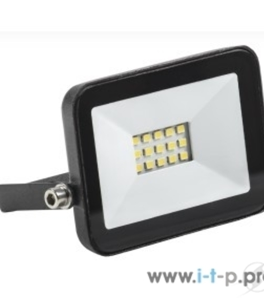 Прожектор светодиодный СДО 06-10 6500К IP65 черный IEK LPDO601-10-65-K02