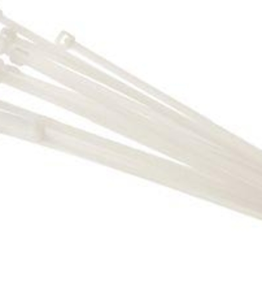Хомут кабельный Navigator NCT-076-400-100/WH 7.6х400 нейл. белый (уп. 100 шт)
