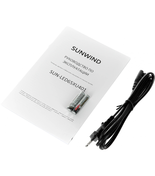 Телевизор SunWind 65' SUN-LED65XU401 черный LED UHD 60Hz Яндекс.ТВ
