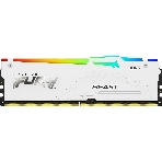 Оперативная память Kingston Fury Beast, DDR5, 16Gb (1x16Gb), 6000MHz, CL36, DIMM, с радиатором, RGB, белый, фото10