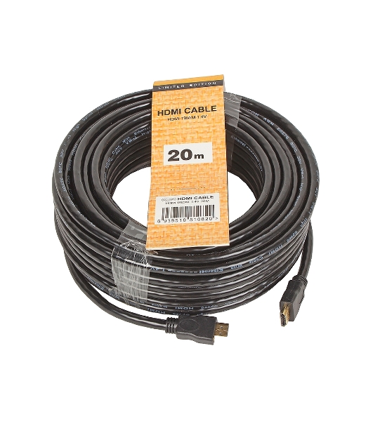 Кабель цифровой TV-COM HDMI19M to HDMI19M, V1.4+3D, 20m CG150S-20M