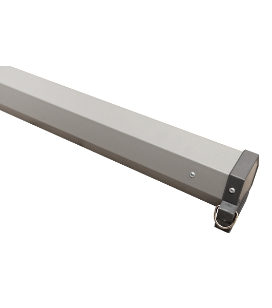 Экран 250x250 см Motoscreen 1:1 настенно-потолочный рулонный (моторизованный) 139' фибергласс, серый корпус