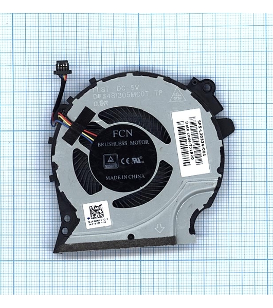 Вентилятор (кулер) для ноутбука HP Pavilion 15-CX GPU