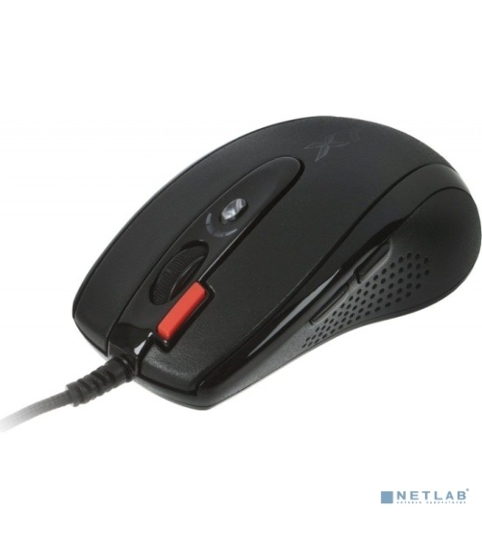 Мышь проводная A4Tech X-710BK черный, 2000 dpi, USB, кнопки - 7