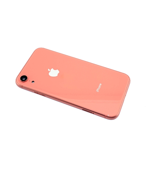 Задняя крышка (корпус) в сборе с рамкой для Apple iPhone XR coral