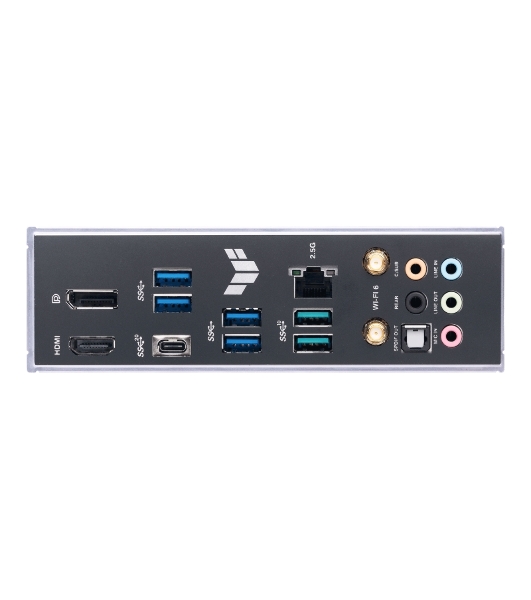 Материнская плата ASUS TUF GAMING H770-PRO WIFI, LGA 1700, Intel H770, 4xDDR5, 4xSATA, 4xM.2, 1xPCIe 5.0 x16, 1xPCIe 4.0 x4, 2xUSB-A 3.2 Gen 2, 4xUSB-A 3.2 Gen 1, 1xUSB-C 3.2 Gen 2x2, 1x2.5Gb LAN, 5x3.5 мм, 7.1, Standard-ATX