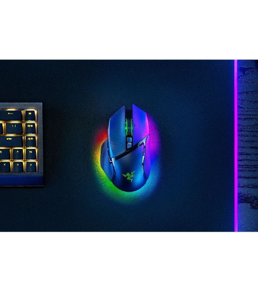 Мышь беспроводная/проводная Razer Basilisk V3 Pro 35K черный, 35000 dpi, радиоканал, Bluetooth, USB, кнопки - 11