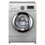 Стиральная машина LG F1296TD4 серебристый, загрузка фронтальная 8 кг, 1200 об/мин, класс: А, фото7