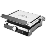 Гриль-пресс электрический Polaris PGP 1902 электрич., серебристый, фото13
