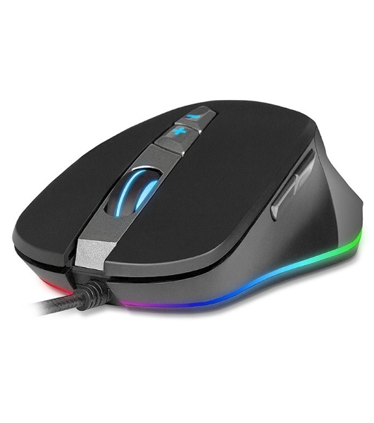 Мышь проводная SVEN RX-G970 черный, 4000 dpi, USB, кнопки - 7