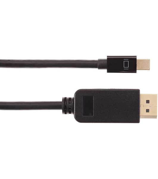 Кабель-переходник Mini DisplayPort M -> DisplayPort M 4K*60 Hz 1,8 м VCOM CG682-1.8M