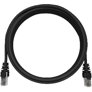 Патч-корд NTSS NTSS-PC-UTP-RJ45-5e-0.5-LSZH-BL NTSS-PC-UTP-RJ45-5E-0.5-LSZH UTP RJ-45 вил.-вилка RJ-45 cat.5e 0.5м черный LSZH (уп.:1шт) 26AWG