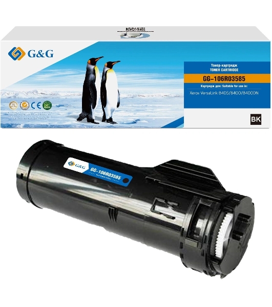 Картридж лазерный G&G GG-106R03585 106R03585 черный (24600стр.) для Xerox VersaLink B400/405