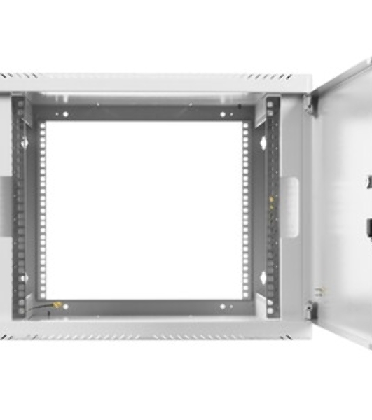 Шкаф телеком. настенный разборный 9U (600х650), съемные стенки, дверь металл (ШРН-М-9.650.1)