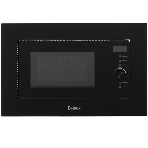 Встраиваемая микроволновая печь Evelux MW 253 B черный, 17 л, 700 Вт, поворотный механизм/сенсор, фото2