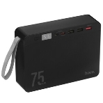 Внешний аккумулятор HOCO (6931474779175) J94 Overlord 22.5W fully compatible PB 75000mAh (черный), фото4