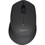 Мышь беспроводная Logitech M280 черный, 1000 dpi, радиоканал, USB, кнопки - 3, фото10