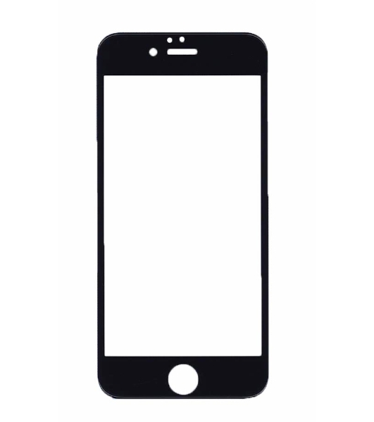Защитное стекло 4D для Apple iPhone 6/6S черный