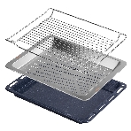 Духовой Шкаф электрический с паром Maunfeld MCMO5016STGW, 50л, дверца с 2 стеклами, белый, фото20