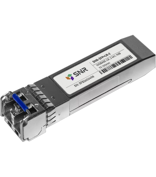 SNR Модуль SFP+ оптический, дальность до 2км (9dB), 1310нм