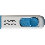 Флешка USB ADATA C008 (AC008-32G-RWE), 32Gb, USB 2.0, R/W 15/5, белый/синий, фото9