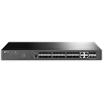 Коммутатор TP-Link JetStream 24-портовый управляемый SFP уровня 2+, 20 гигабитных SFP-портов и 4 гигабитных комбинированных порта SFP/RJ45, фото2