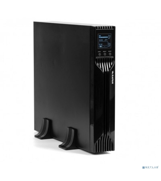 Источник бесперебойного питания ИБП Бастион RAPAN-UPS 3000 RACK+4x9Ah (2100 Вт, Line-interactive, встроенные АКБ 6 шт.x 9Ah) 8960