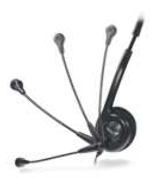 Гарнитура Genius HS-200C черный, проводная