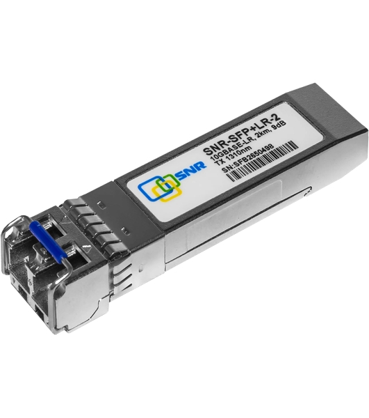 SNR Модуль SFP+ оптический, дальность до 2км (9dB), 1310нм