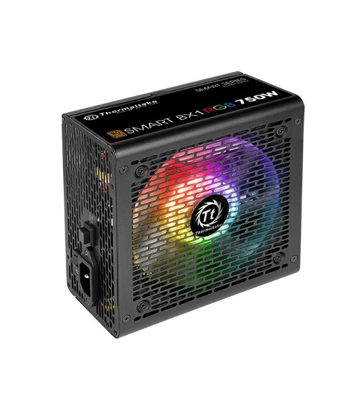 Блок питания Thermaltake Smart PS-SPR-0750NHSABE-1, 750Вт, 80 PLUS Bronze, 120мм, черный