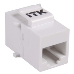 Проходной адаптер cat.5e UTP, RJ45-RJ45, тип Keystone Jack CS7-1C5EU ITK, фото 1