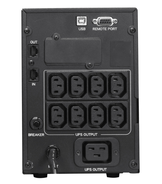 Источник бесперебойного питания Powercom Smart King Pro+ SPT-2000-II LCD 1600Вт 2000ВА черный