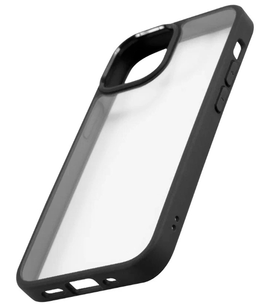 Чехол для Apple iPhone 13 mini Usams US-BH768 прозрачный/черный (УТ000028113)
