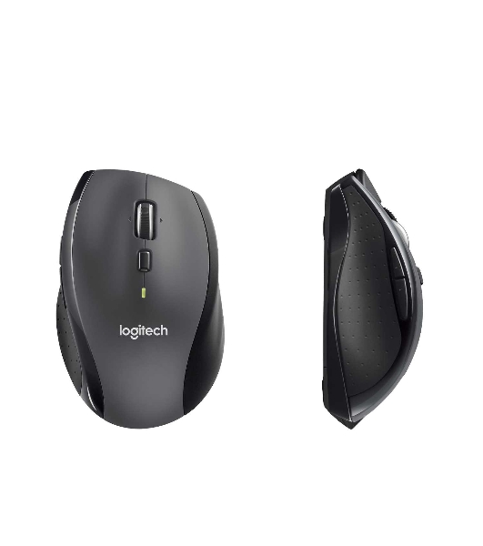 Мышь беспроводная Logitech M705 черный, 1000 dpi, радиоканал, USB, кнопки - 7