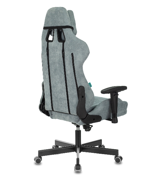 Кресло Бюрократ VIKING KNIGHT LT28 FABRIC серо-голубой, ткань, 120 кг, механизм качания
