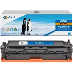 Картридж G&G аналог HP CB541A/125A/Canon 716 синий 1.4k с чипом, фото 1