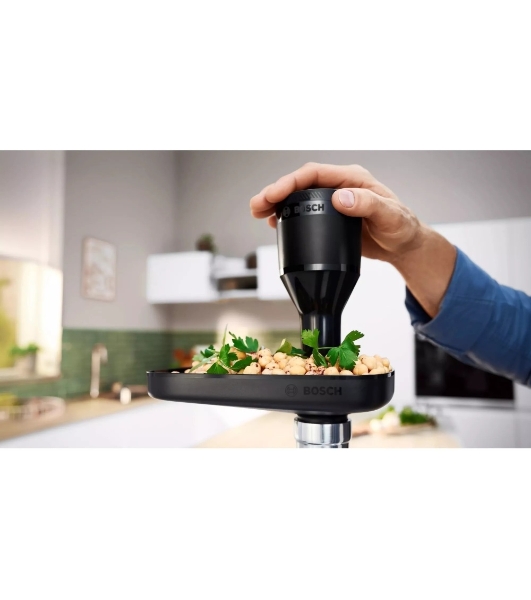 Мясорубка электрическая Bosch MFWS420W белый, 1900 Вт, 2.5 кг/мин, реверс, насадки - 3