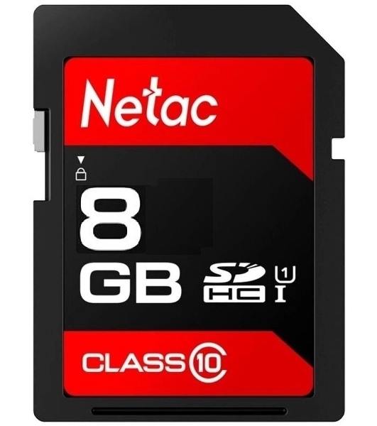 Флеш карта SDHC 8Gb Netac P600 NT02P600STN-008G-R
