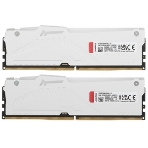 Оперативная память Kingston Fury Beast, DDR5, 32Gb (1x32Gb), 5600MHz, CL40, DIMM, с радиаторами, RGb, белый, фото8