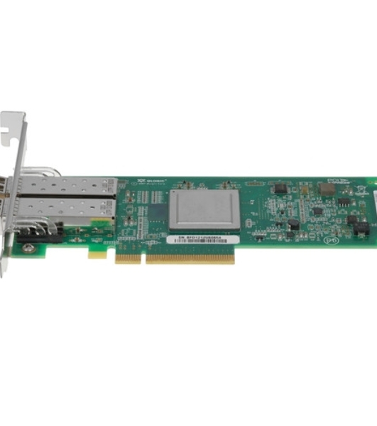 Контроллер Qlogic QLE2562-CK 8Gb 2-port FC HBA x8 PCIe LC multi-mode optic