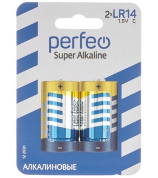 Батарейка Perfeo R14/2SH Dynamic Zinc