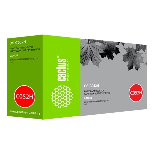 Картридж лазерный Cactus CS-C052H черный (9200 стр.) для Canon MF421/426/428/429; LBP 212/214/215