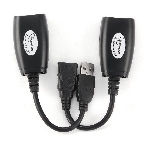 Кабель Gembird USB 2.0 удлинительный AM/AF/RJ45Fx2 по витой паре, фото 1