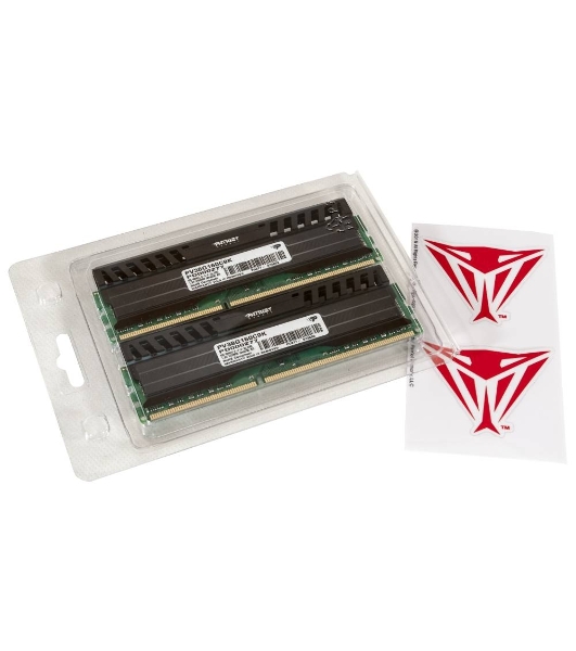 Оперативная память Patriot Viper 3, DDR3, 8GB (2x4 GB), 1600 MHz, CL9, DIMM, радиатор, черный